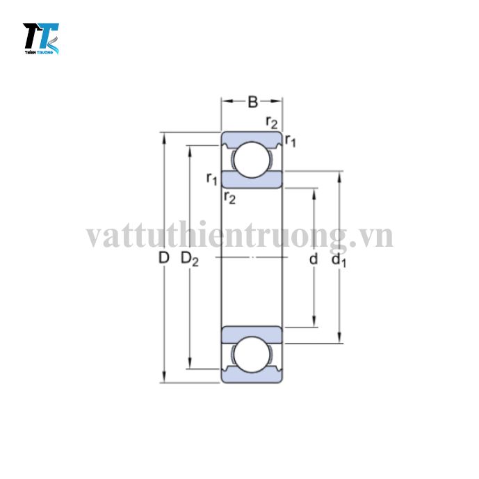 Vòng Bi Cầu Chịu Nhiệt 6202/VA201